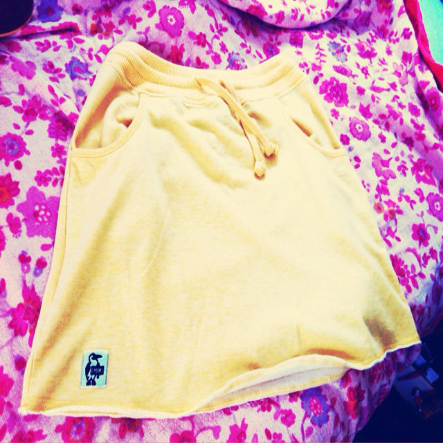 CHUMS(チャムス)のCHUMS＊イエロースカート レディースのスカート(ミニスカート)の商品写真