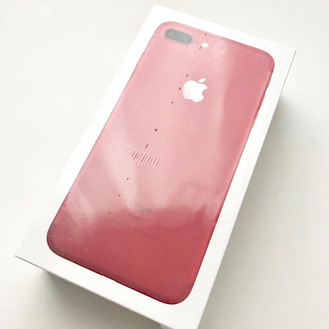 最高の 256GB Plus iPhone7 【新品未開封】 - iPhone SIMフリー レッド 赤 スマートフォン本体