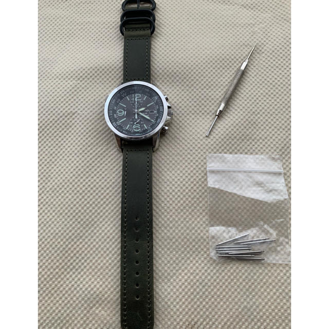 値下げ SEIKO SOLAR クロノグラフ 腕時計 SSC081