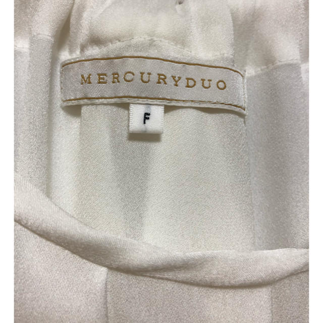 MERCURYDUO(マーキュリーデュオ)のMERCURYDUO ブラウス フリーサイズ レディースのトップス(シャツ/ブラウス(長袖/七分))の商品写真