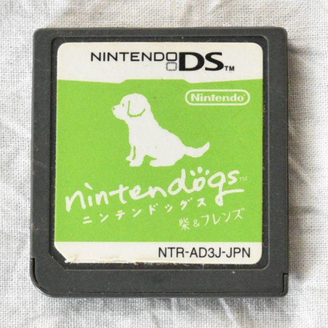 ニンテンドーDS(ニンテンドーDS)のDS／nintendogs 柴&フレンズ【起動確認済】 エンタメ/ホビーのゲームソフト/ゲーム機本体(携帯用ゲームソフト)の商品写真