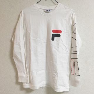 ジャーナルスタンダード(JOURNAL STANDARD)のB.C STOCK FILA コラボ ロゴ ロングTシャツ(Tシャツ(長袖/七分))