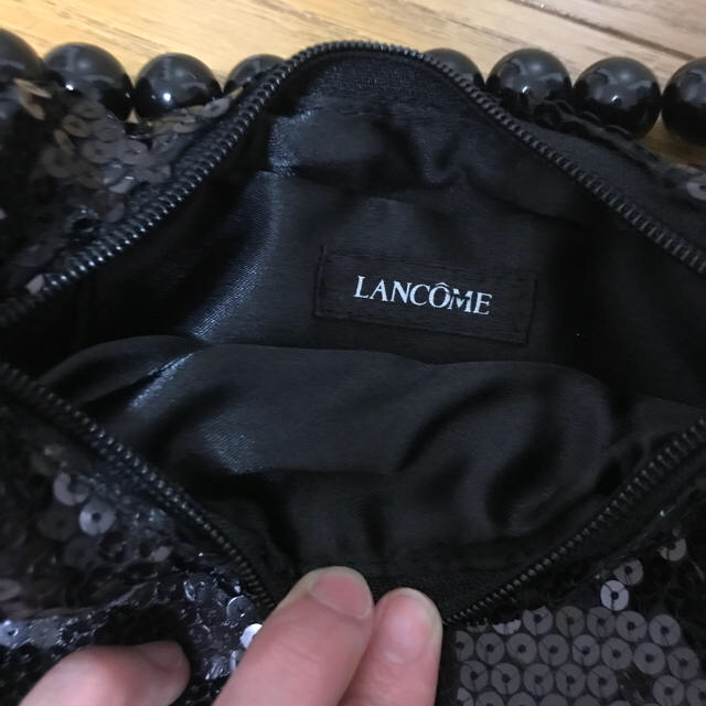LANCOME(ランコム)の新品  未使用  ランコム  スパンコール  バッグ レディースのバッグ(ハンドバッグ)の商品写真