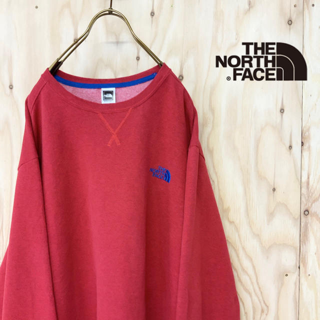 【美品】The north face ワンポイント刺繍 ビッグシルエット