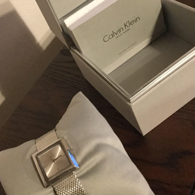 Calvin Klein(カルバンクライン)の新品未使用 最終値下げです！！！！カルバンクライン ウォッチ💖 レディースのファッション小物(腕時計)の商品写真
