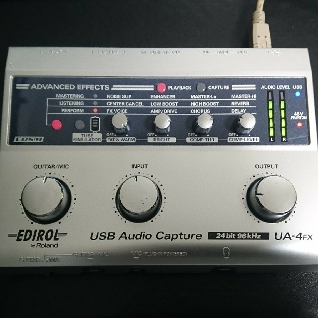 Roland(ローランド)のRoland UA-4FX USB オーディオインターフェース 楽器のDTM/DAW(オーディオインターフェイス)の商品写真