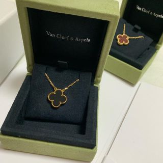 ヴァンクリーフアンドアーペル(Van Cleef & Arpels)のVanCleefArpels オニキス ネックレス(ネックレス)