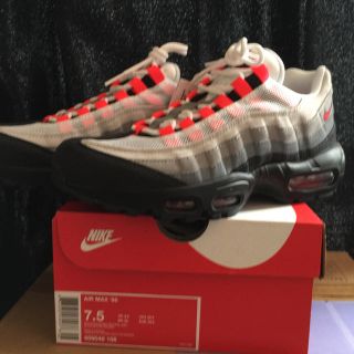 ナイキ(NIKE)のNIKE  AIR MAX95 SOLAR RED 25.5cm(スニーカー)