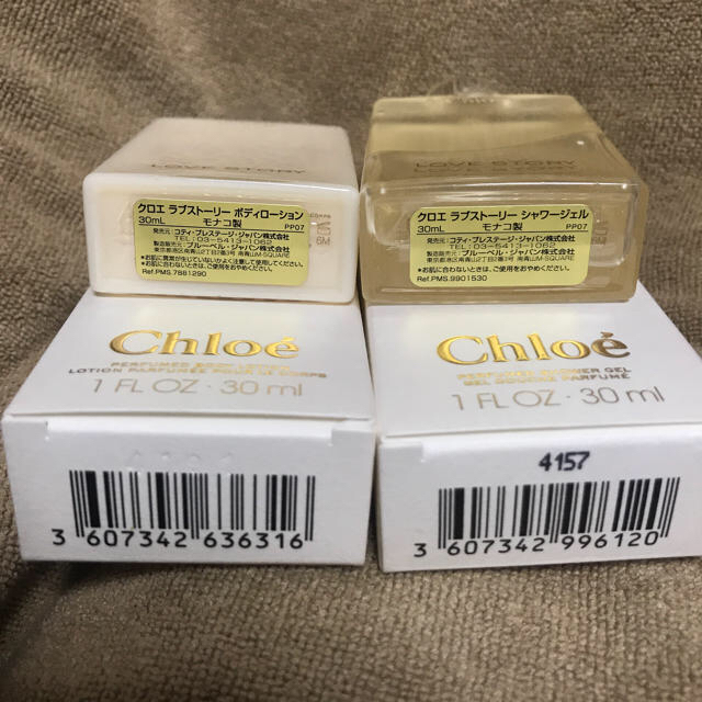 Chloe(クロエ)のChloe クロエ ラブストーリー ボディローション&シャワージェル 30ml コスメ/美容のコスメ/美容 その他(その他)の商品写真