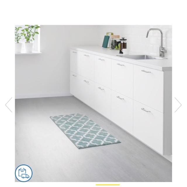 IKEA(イケア)のAUNING アウニング インテリア/住まい/日用品のラグ/カーペット/マット(キッチンマット)の商品写真