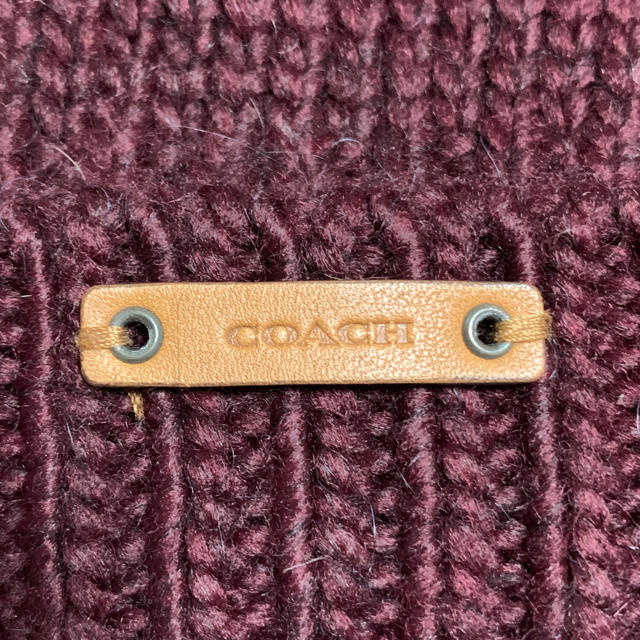 COACH(コーチ)のコーチ ニット帽 未使用 レディースの帽子(ニット帽/ビーニー)の商品写真