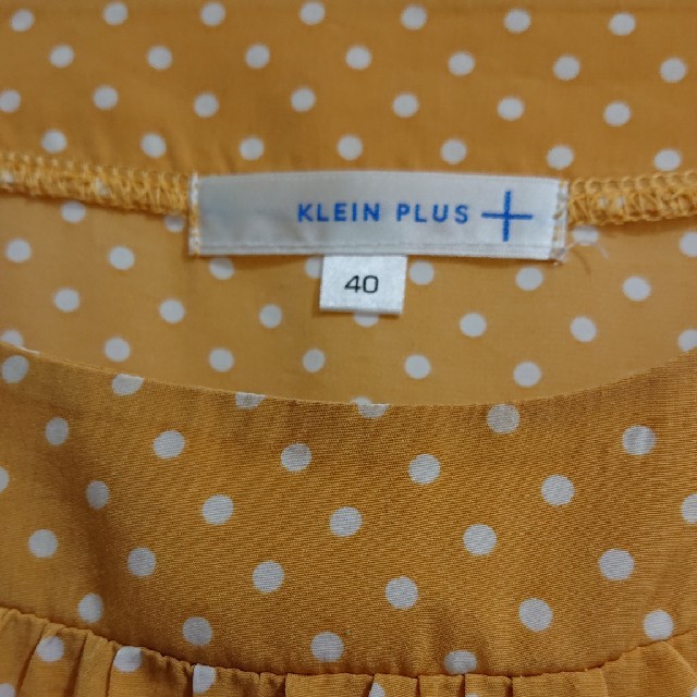 KLEIN PLUS(クランプリュス)の【KLEINPLUS】半袖　チュニック【Ｌサイズ】　 レディースのトップス(チュニック)の商品写真