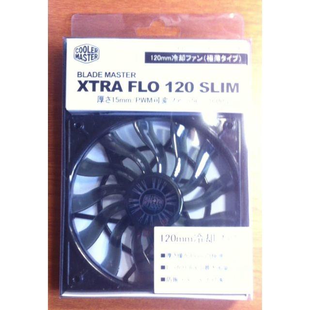 Cooler Master XtraFlo 120 Slim PCケース ファン スマホ/家電/カメラのPC/タブレット(PCパーツ)の商品写真