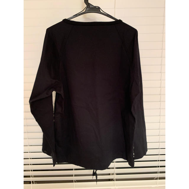 N.HOOLYWOOD(エヌハリウッド)のN ハリウッド 袖・裾絞り付き 長袖 襟無しシャツ 黒 サイズ 38 メンズのトップス(シャツ)の商品写真