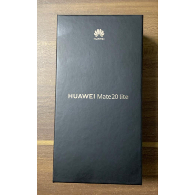 【新品・未開封】HUAWEI MATE20 Lite  新品 ブラックスマートフォン/携帯電話