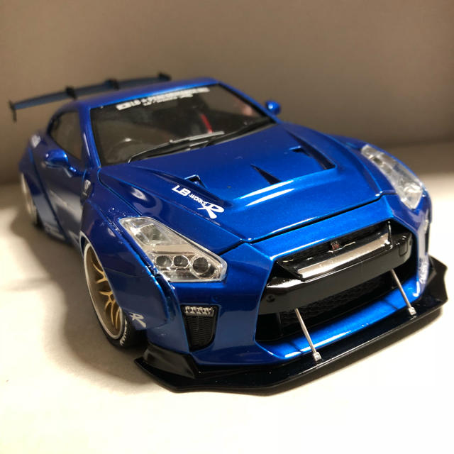 AOSHIMA(アオシマ)のNO.40  1/24 R35 GT-R LB Works TYPE 1.5 エンタメ/ホビーのおもちゃ/ぬいぐるみ(模型/プラモデル)の商品写真