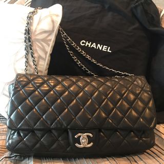 シャネル(CHANEL)の【専用です】★レア★マトラッセ レインココ ブラック デカマトラッセ ショルダー(ショルダーバッグ)