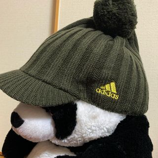 アディダス(adidas)の❣️adidas 可愛い💕ゴルフニットキャップ❣️(キャップ)