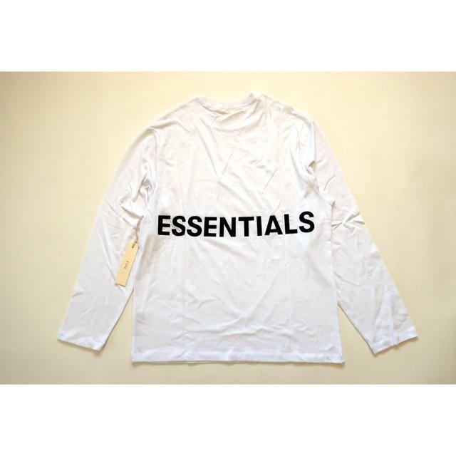 Fear Of God Essentials Boxy Graphic Tee白 - Tシャツ/カットソー(七 ...