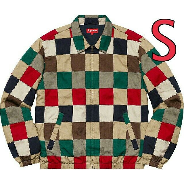 ブルゾンSupreme Patchwork Harrington Jacket S