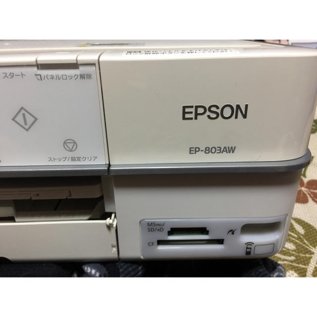 EPSON - EPSON Colorio インクジェット複合機 EP-803AW ジャンク品の通販 by しおむん's shop｜エプソンならラクマ