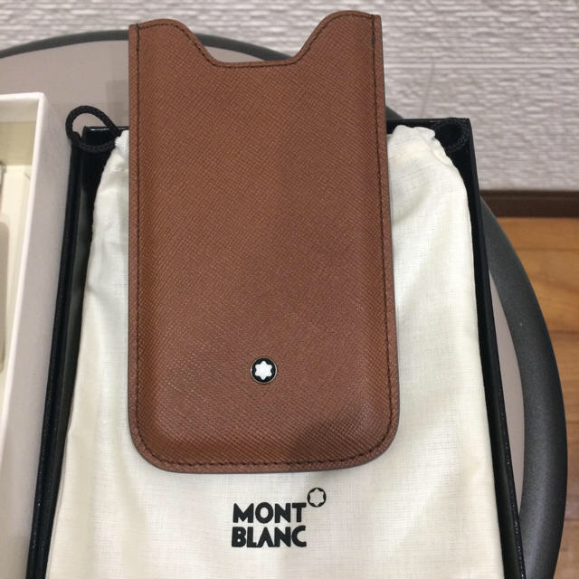 MONTBLANC - 【新品 未使用】モンブラン 携帯ケース i phone ケースの通販 by にこ's shop｜モンブランならラクマ