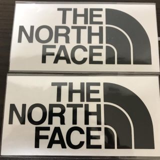 ザノースフェイス(THE NORTH FACE)の【縦7cm横14cm】THE NORTH FACEカッティングステッカー二枚(ステッカー)