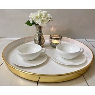 ザラホーム(ZARA HOME)のtomomilktea様ZARA HONE☆スチールトレイ(テーブル用品)