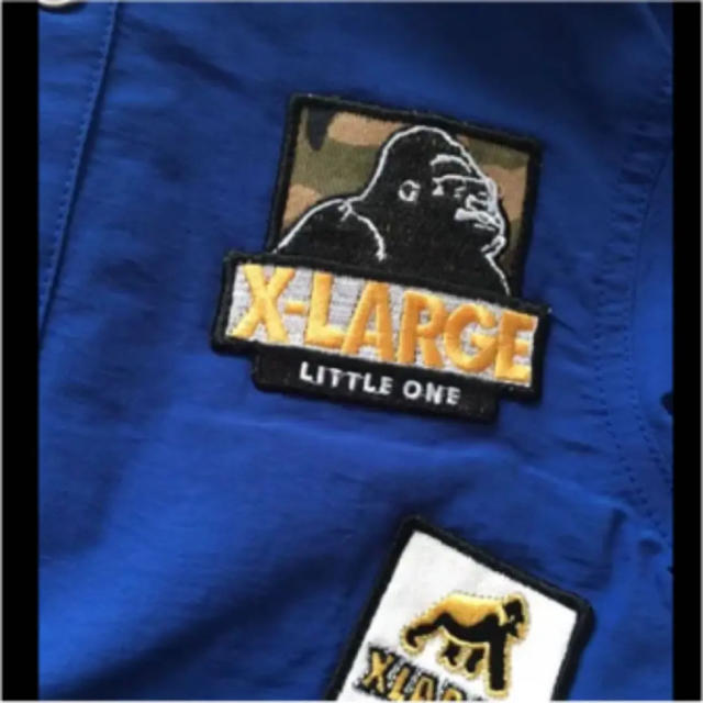 XLARGE(エクストララージ)の新品未使用 エクストララージ 110 マウンテンパーカー キッズ/ベビー/マタニティのキッズ服男の子用(90cm~)(ジャケット/上着)の商品写真