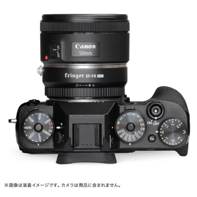 新品 Fringer FR-FX1 電子マウントアダプター キヤノンEF →フジ