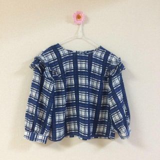 ダブルクローゼット(w closet)の★今季 シアーギンガムチェックPO★(シャツ/ブラウス(長袖/七分))