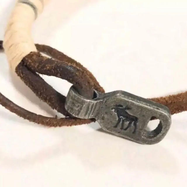 Abercrombie&Fitch(アバクロンビーアンドフィッチ)の▼ Abercrombie&Fitch hemp bracelet ▼ メンズのアクセサリー(ブレスレット)の商品写真