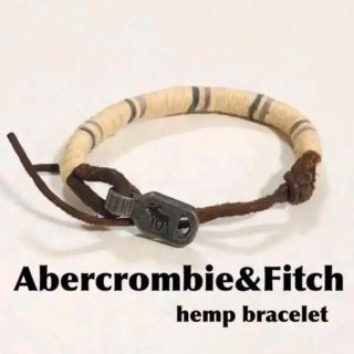 アバクロンビーアンドフィッチ(Abercrombie&Fitch)の▼ Abercrombie&Fitch hemp bracelet ▼(ブレスレット)