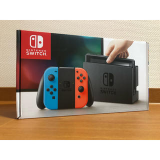 ニンテンドースイッチ(Nintendo Switch)のNintendo Switch ネオンブルー / ネオンレッド 新品送料無料(家庭用ゲーム機本体)
