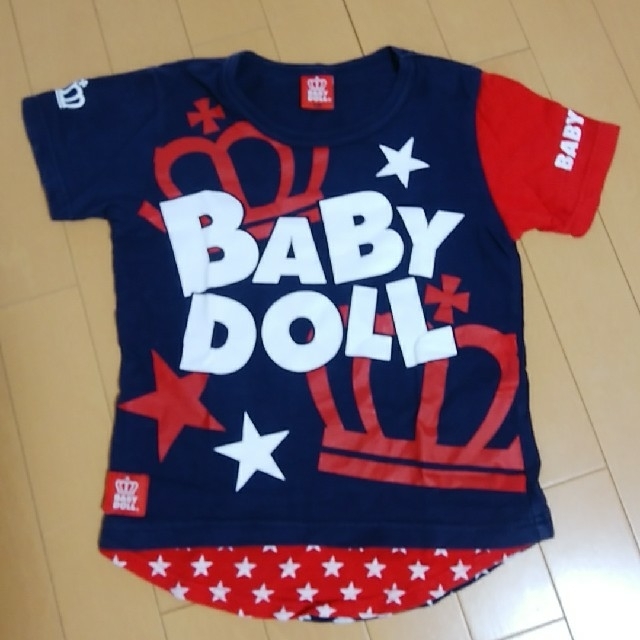 BABYDOLL(ベビードール)のBABYDOLL　ベビードール　T-shirt　120㎝ キッズ/ベビー/マタニティのキッズ服男の子用(90cm~)(Tシャツ/カットソー)の商品写真