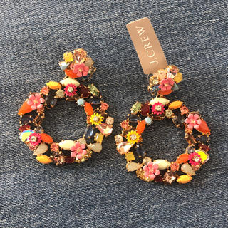 ジェイクルー(J.Crew)のJ.CREW ビジューピアス お花(ピアス)