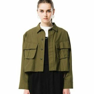 期間限定値下げCLANE MILITARY SHORT SHIRT JACKET(ミリタリージャケット)