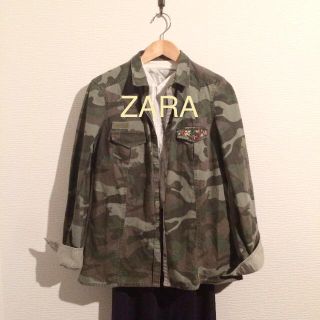 ザラ(ZARA)のZARA ミリタリー ブルゾン(ミリタリージャケット)