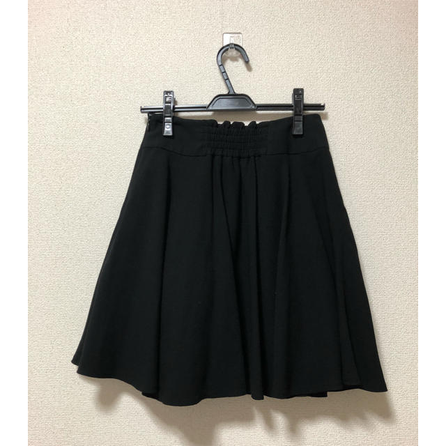 Techichi(テチチ)のTechichi♡ブラックフレアスカート レディースのスカート(ひざ丈スカート)の商品写真