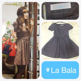 ラバーラ(la Bala)のチェックワンピース 【大幅値下げ】(ロングワンピース/マキシワンピース)