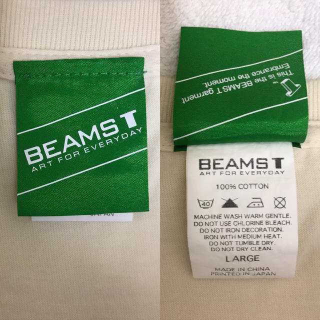 BEAMS(ビームス)の未使用品 BEAMS T(ビームスティー)花井祐介コラボ半袖Ｔシャツ メンズのトップス(Tシャツ/カットソー(半袖/袖なし))の商品写真
