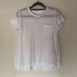 サカイ バックプリーツ Tシャツ 1