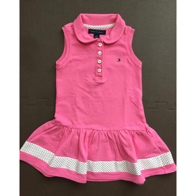 TOMMY HILFIGER(トミーヒルフィガー)のTOMMY HILFIGER トミー ワンピース 2枚セット 2T(90) キッズ/ベビー/マタニティのキッズ服女の子用(90cm~)(ワンピース)の商品写真