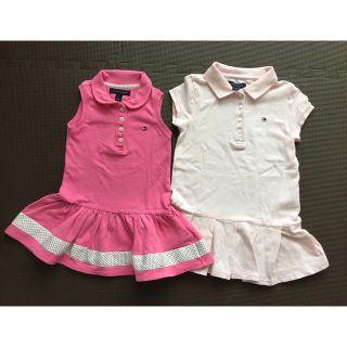 トミーヒルフィガー(TOMMY HILFIGER)のTOMMY HILFIGER トミー ワンピース 2枚セット 2T(90)(ワンピース)