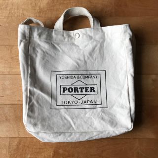 ポーター(PORTER)のPORTER アーバンリサーチ トートバッグ ホワイト Mサイズ(トートバッグ)