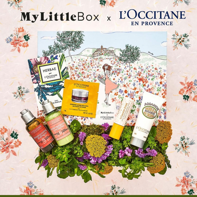 L'OCCITANE(ロクシタン)のMyLittleBOX 3月 L'OCCITANEコラボ コスメ/美容のキット/セット(コフレ/メイクアップセット)の商品写真