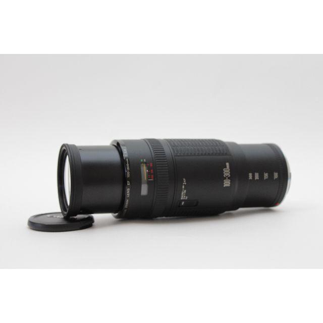 Canon(キヤノン)の格安！！　 Canon EF 100-300mm 1:5.6 （美品） スマホ/家電/カメラのカメラ(レンズ(ズーム))の商品写真