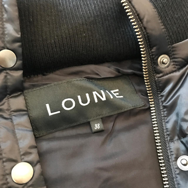 LOUNIE(ルーニィ)のファー取り外し可能  ルーニー ダウンベスト レディースのジャケット/アウター(ダウンベスト)の商品写真