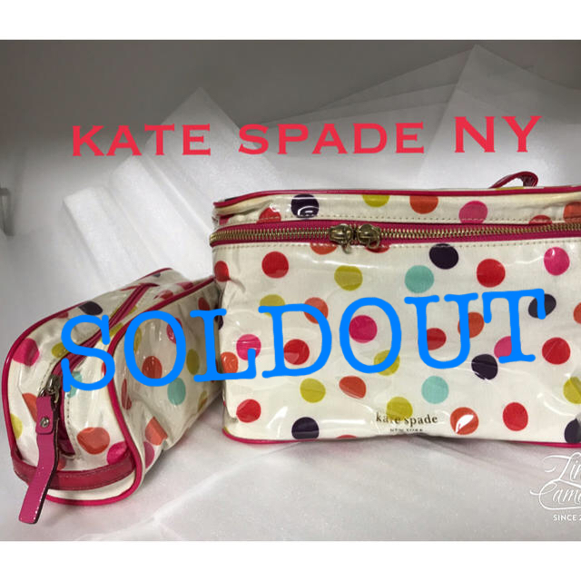 kate spade new york(ケイトスペードニューヨーク)の▫️ kate spade NY コスメポーチ レディースのファッション小物(ポーチ)の商品写真