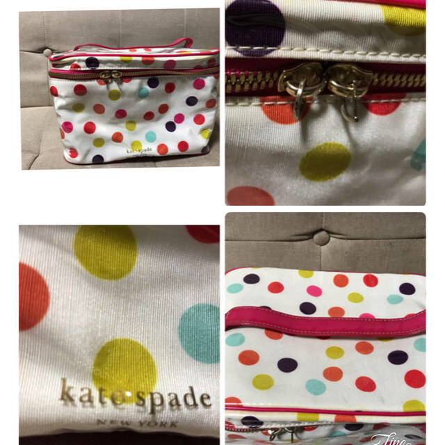 kate spade new york(ケイトスペードニューヨーク)の▫️ kate spade NY コスメポーチ レディースのファッション小物(ポーチ)の商品写真